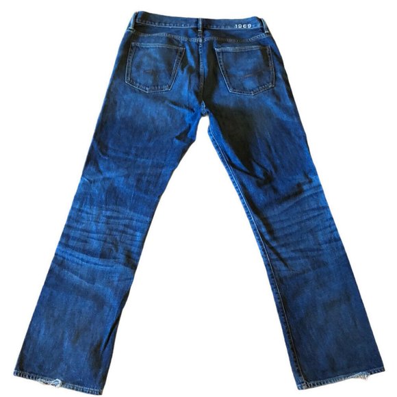 Gap Mens 36X34 Mid Rise Blue Jeans - Picture 6 of 8